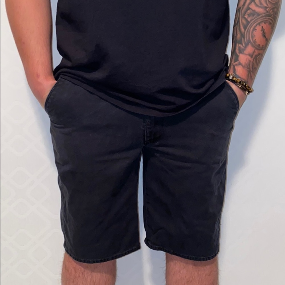 Black men’s shorts
